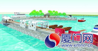 蓝色海岸景观意向图