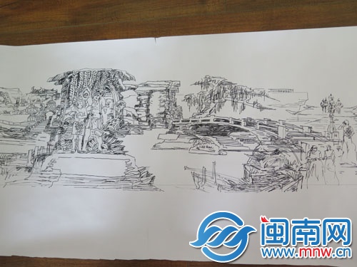 画卷中包含八姓入闽等掌故
