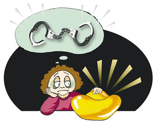 妻子行窃男子陪同到派出所自首 