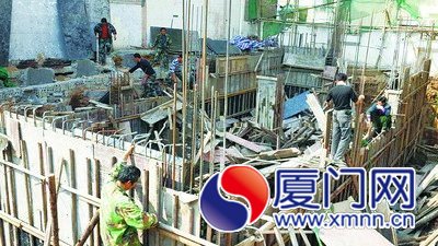 违建拆除现场