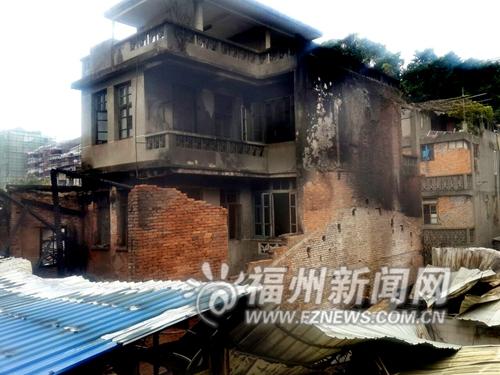 朱紫坊27号被烧毁