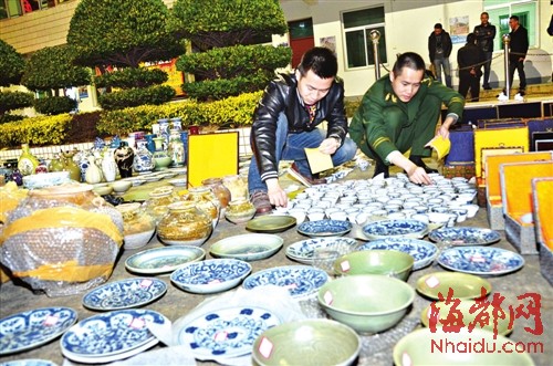 平潭破获特大文物倒卖案