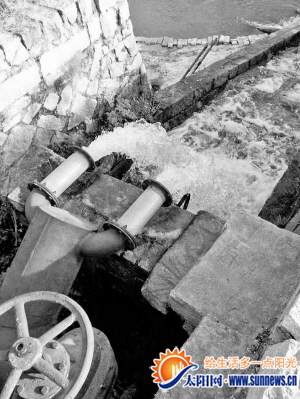 大嶝自来水厂原水池再进原水