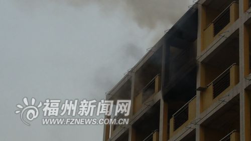 福州大学至诚学院宿舍失火