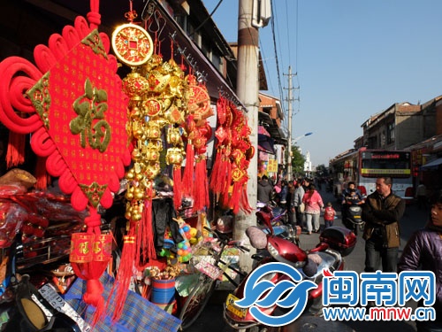 泉州市区西街早已年味浓