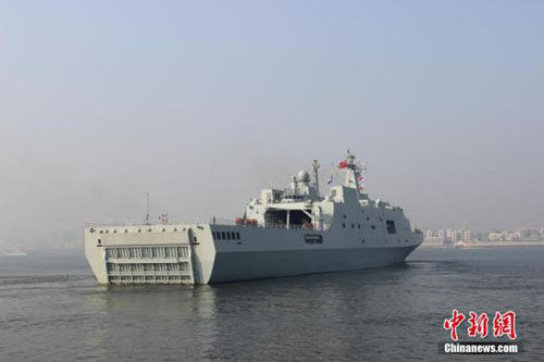 南海舰队巡航西沙