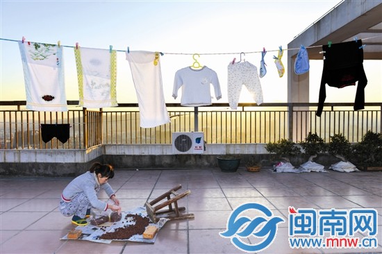 阳光灿烂的日子里,得晒晒衣服