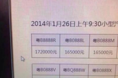 粤B8888R