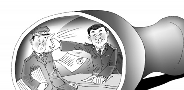 孝感市公安局纪委书记和政治部主任在办公室发生肢体 