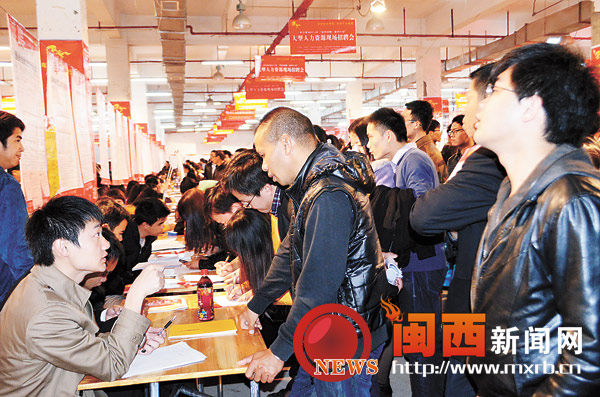 我市举办大型人力资源招聘会 提供岗位1.2万个