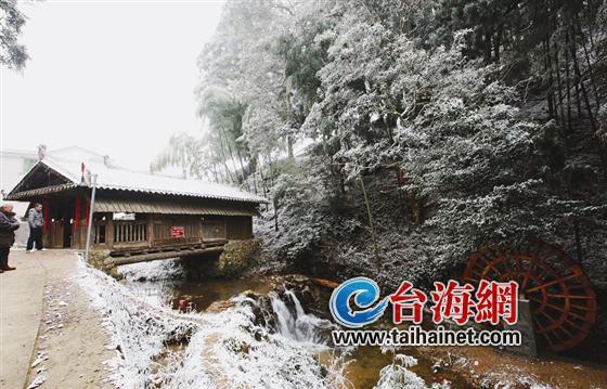 龙岩连城县迎来了马年的第一场大雪2