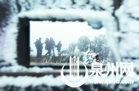 九仙山今年第一场雨凇