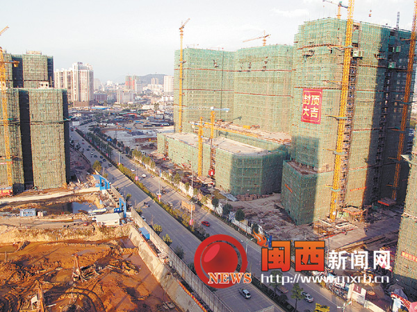 龙岩市中心城市建成区面积已达45平方公里2