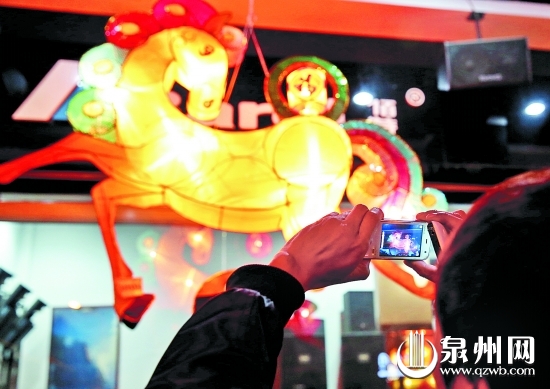 马可是今年灯会的一大主角