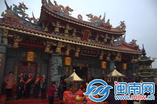 石狮蚶江澈汉五王府重建投用