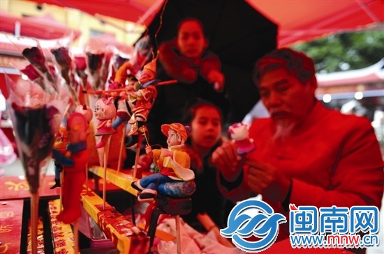 妆糕人惟妙惟肖