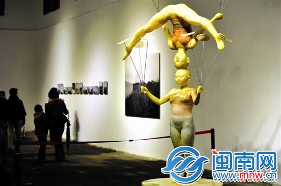 昨日展出的“空间叙事”部分作品