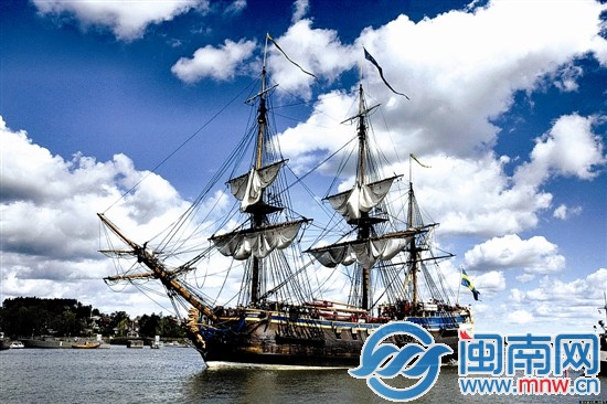 瑞典仿古帆船“哥德堡号”