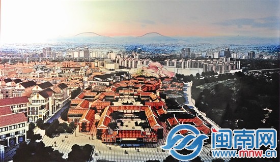 西街规划意向效果图