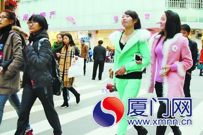 厦门气温略有上升
