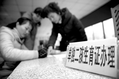 “单独二孩”生育证审批表