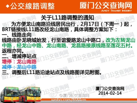 线路调整