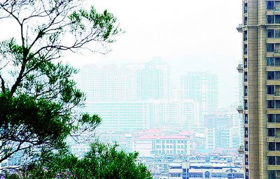今早厦门雾气蒙蒙