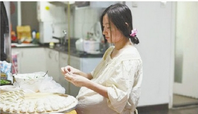 包饺子