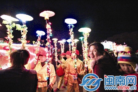 南靖金山火把节农历廿夜踩街