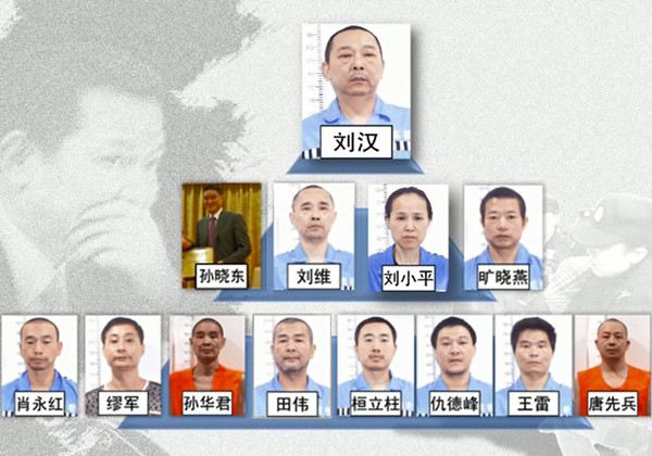 刘汉刘维等36人涉嫌组织领导参加黑社会性质组织等案 