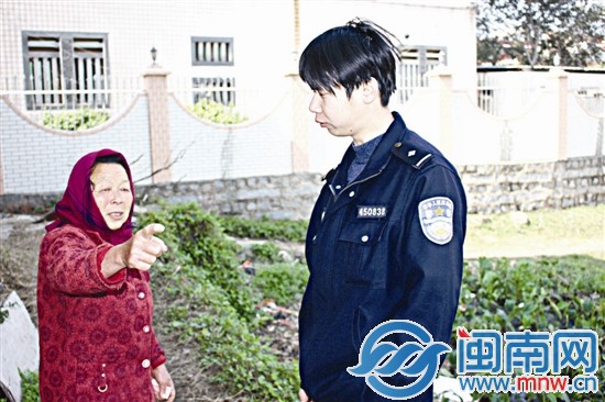晋江阿婆为黄牛找主人 冒着寒风问了2小时
