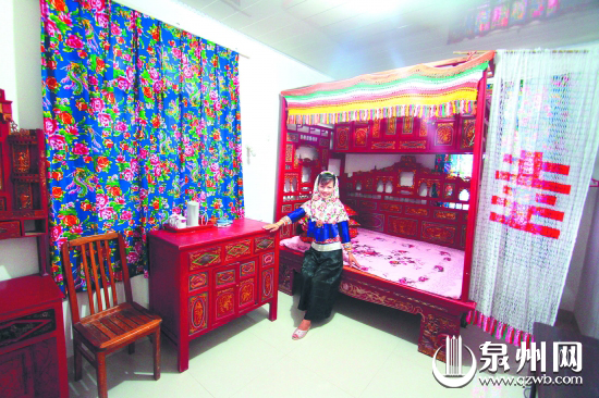 惠女客栈的布置颇具地方特色