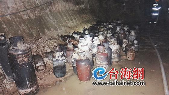 漳浦长桥镇一液化气站被炸平