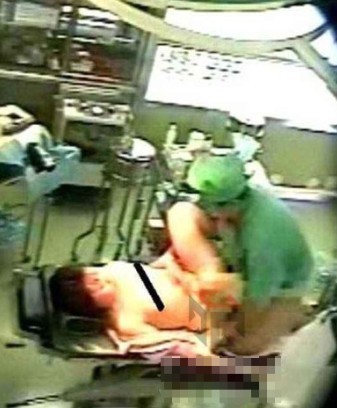 监控拍下禽兽医生性侵昏迷女病人全过程