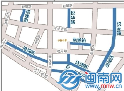 改名道路明细及分布图2