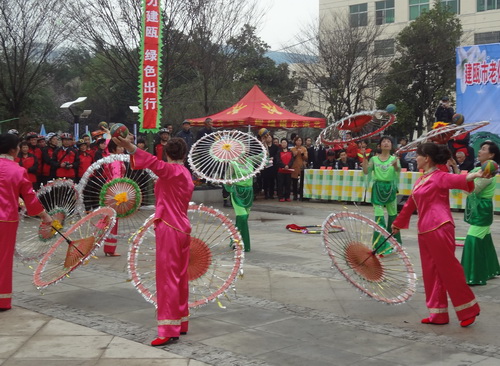 骑友会十周年庆会场