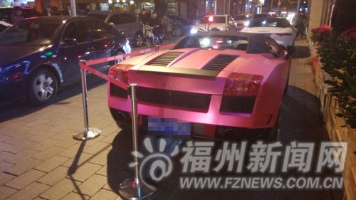 这辆豪车占道停放