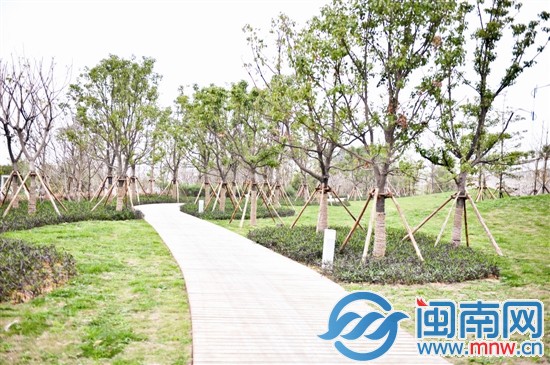黄龙大桥慢道入口处