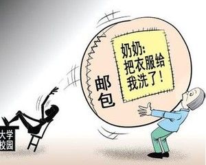 大学生寄脏衣