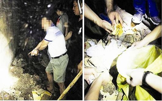 犯罪嫌疑人指认现场。（网络截图）