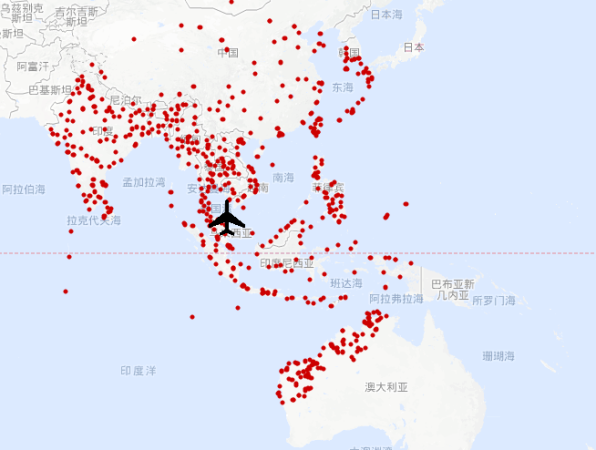 英国镜报整理出马航MH370可能会降落的634个机场跑道 