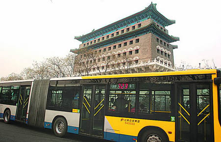 北京公交车自燃 所幸没有造成人员伤亡