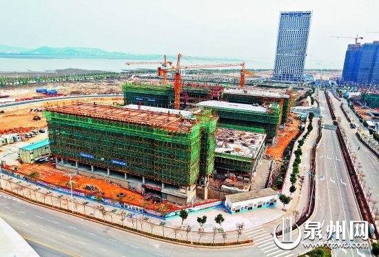 泉州一中东海校区正加紧建设