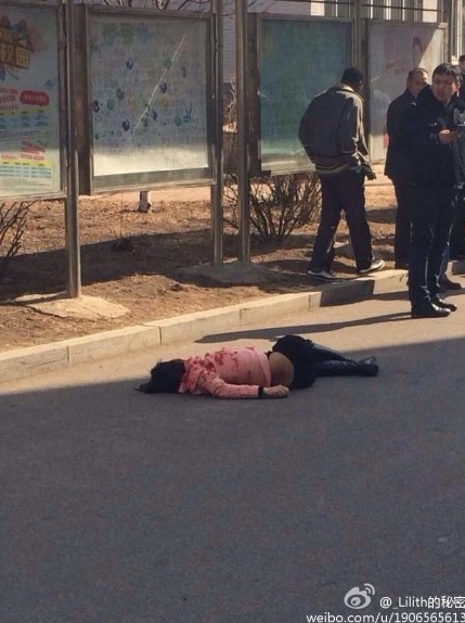 沈阳大学一女生被刺10余刀身亡1