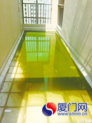 楼顶排水不畅