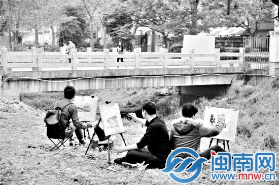 春始，万物生，正是踏春作画的好时节