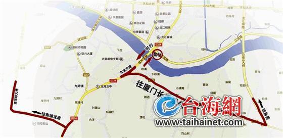 漳州大桥维修工期半年 期间往市区方向禁止汽车通行