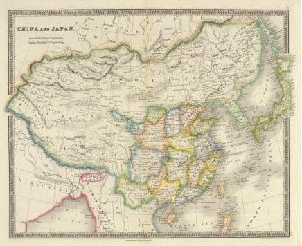 1735年中国地图：版图面积超过1350万平方公里