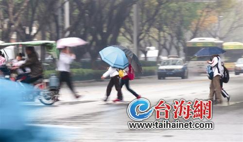 厦门周边“雷轰轰雨倾盆”