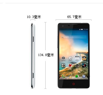 努比亚Z5外观